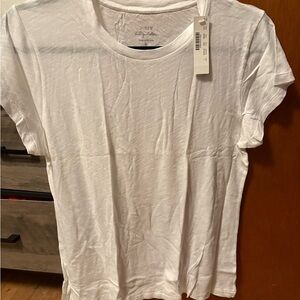 J.Crew Vintage Cotton White Tee